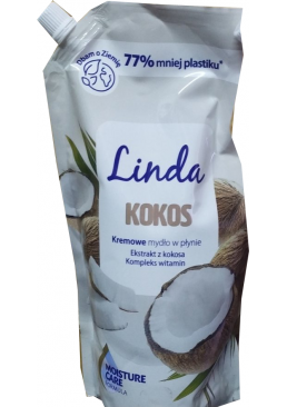 Жидкое крем-мыло для рук  Linda Кокос, 1 л